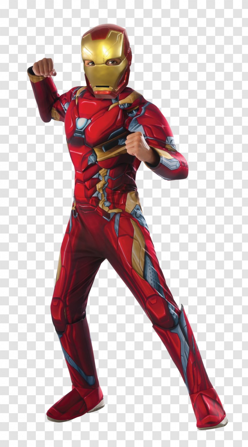 Iron Man Halloween Costume Superhero Marvel Comics - Captain America Civil War - Ironman Transparent PNG