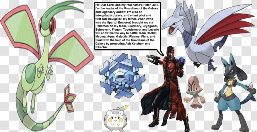 Star-Lord DeviantArt Pokémon - Silhouette - Comic Book Star Transparent PNG