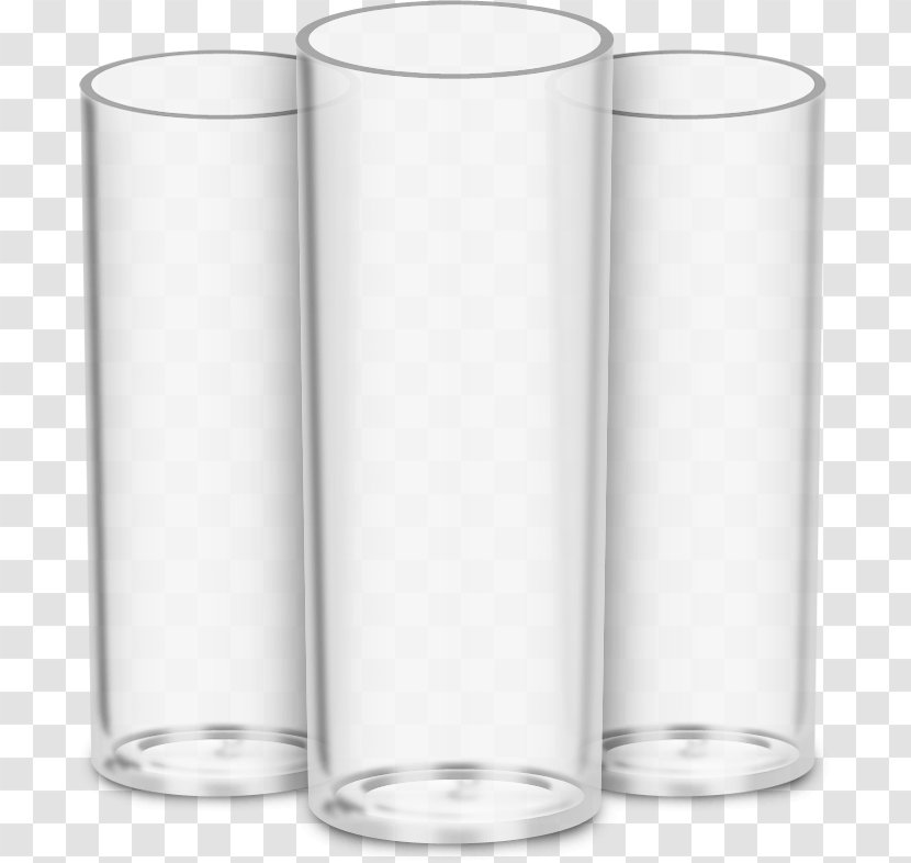 Highball Glass Cocktail Long Drink Cup - Label - Sketch Transparent PNG