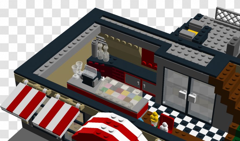 Lego City Undercover Ice Cream Parlor Transparent PNG