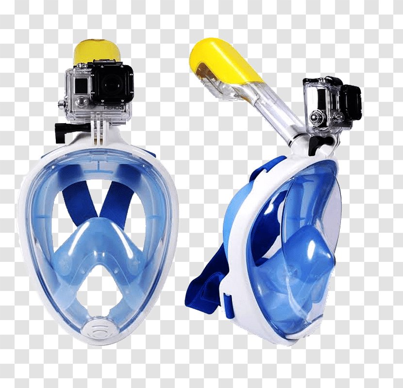 Diving & Snorkeling Masks Full Face Mask Goggles Scuba - Swimming Transparent PNG