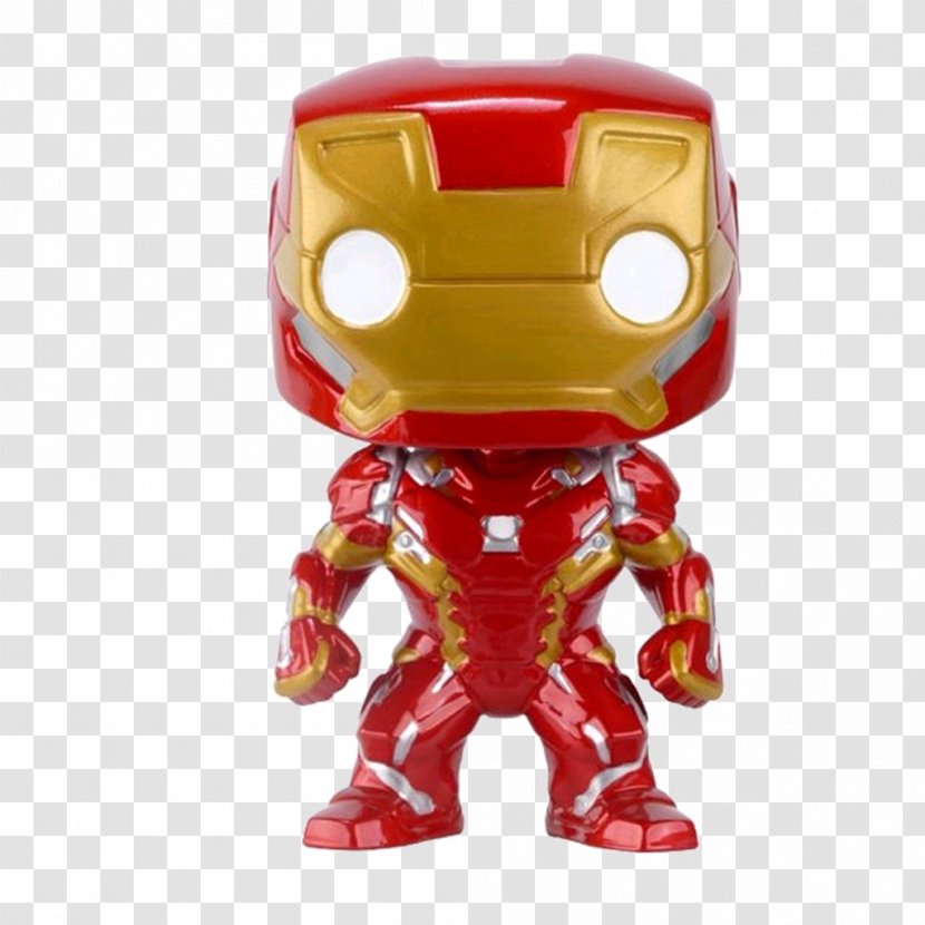 Iron Man Captain America War Machine Funko Action & Toy Figures Transparent PNG