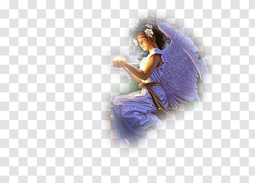 Figurine Blessing - Violet - Lumiere Transparent PNG