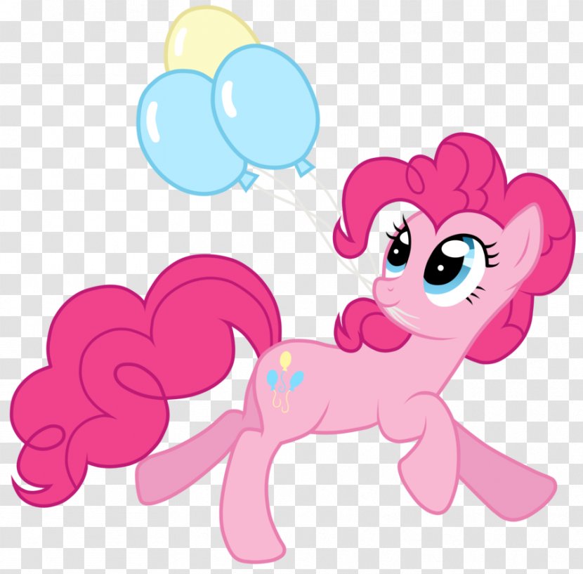 Pinkie Pie My Little Pony Rainbow Dash Applejack - Flower - Unicorn Birthday Transparent PNG