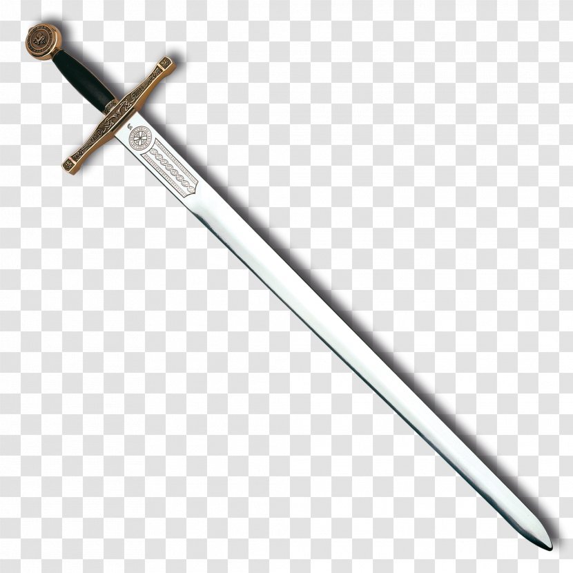 King Arthur Knife Sword Excalibur Weapon - Scabbard Transparent PNG