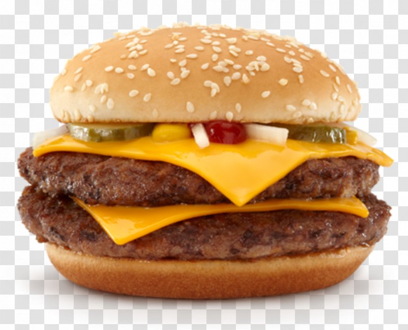 McDonald's Quarter Pounder Hamburger French Fries McGriddles Bacon - Food - Burger King Transparent PNG
