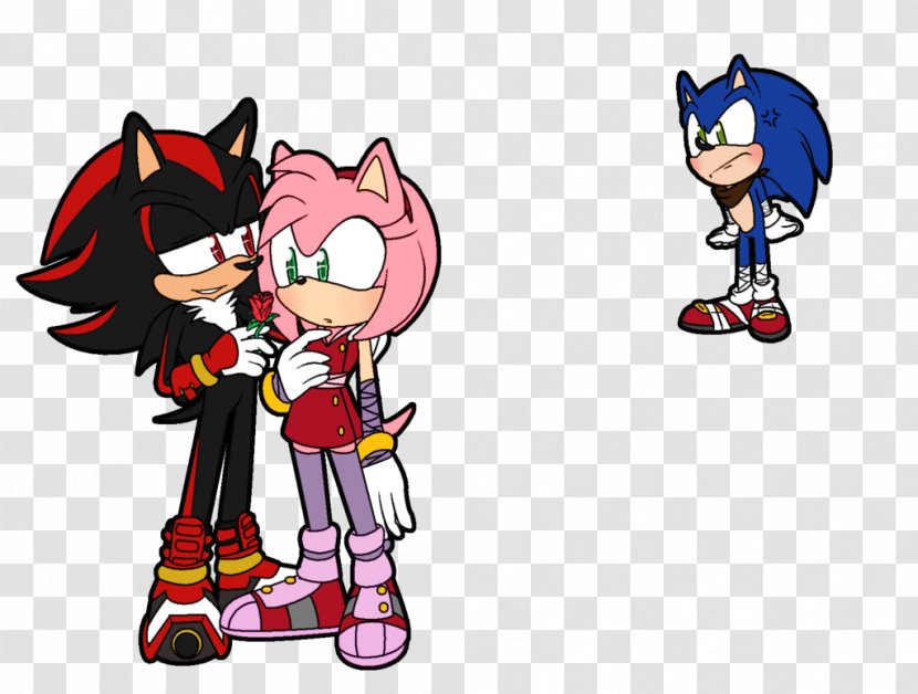 Shadow The Hedgehog Amy Rose Sonic Ariciul Drawing - Watercolor Transparent PNG
