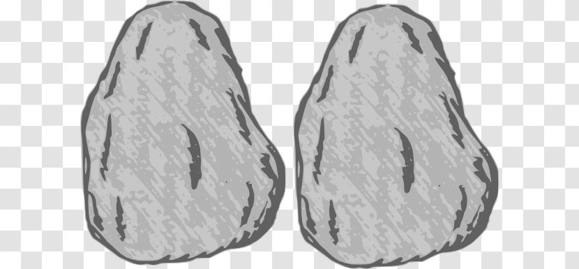 Rock Free Content Clip Art - Black And White - Rocks Cliparts Transparent PNG