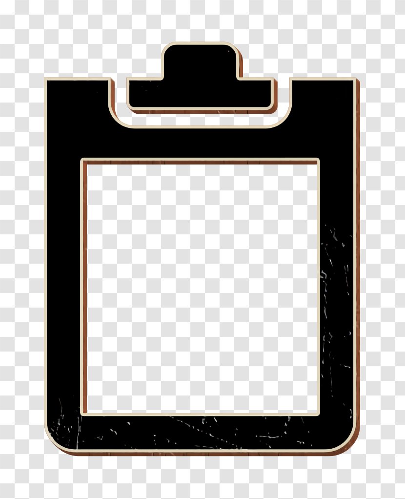 Clipboard Icon - Rectangle - Picture Frame Transparent PNG