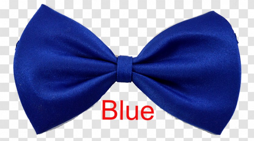 Bow Tie Necktie Clip Blue Transparent PNG