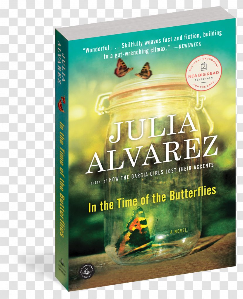 In The Time Of Butterflies Amazon.com Dominican Republic Mirabal Sisters How García Girls Lost Their Accents - Author - Timetable-butterfly Transparent PNG