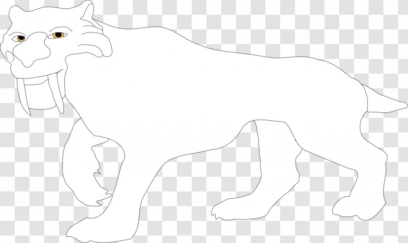 Whiskers Cat Dog Horse Mammal - Drawing Transparent PNG
