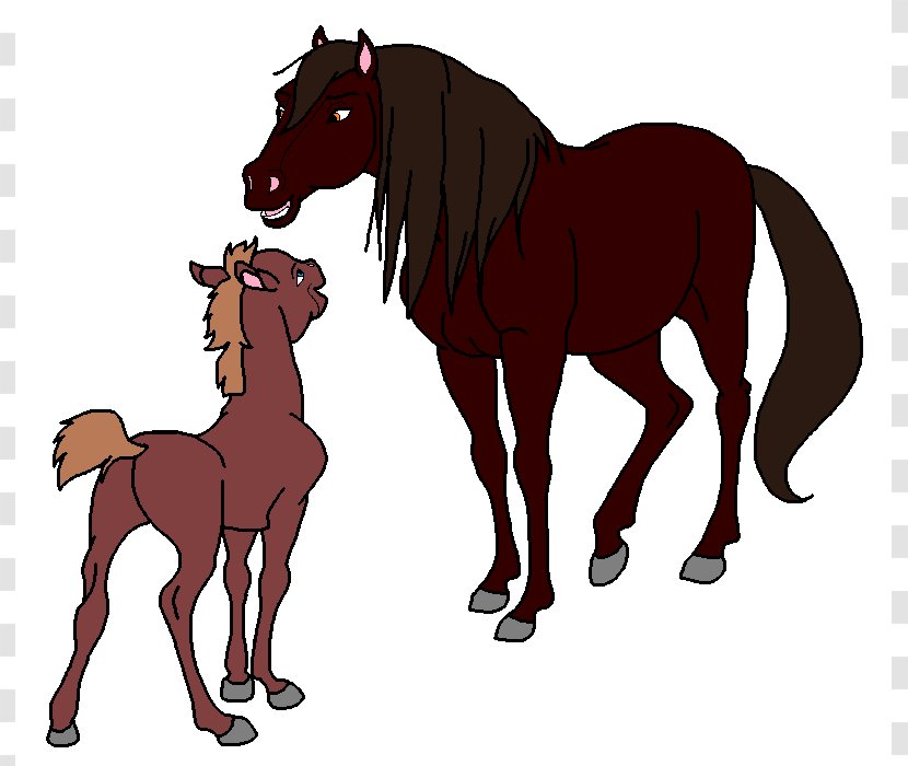 Mustang Foal Stallion Colt Mare - Horse - Bucking Tattoo Transparent PNG