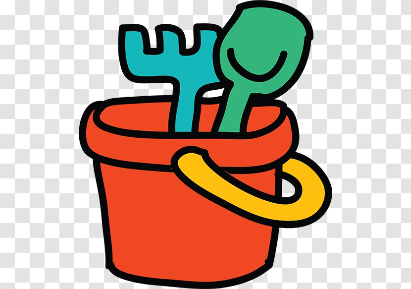 Drawing Toy Cartoon Clip Art - Area - A Bucket Of Tools Transparent PNG