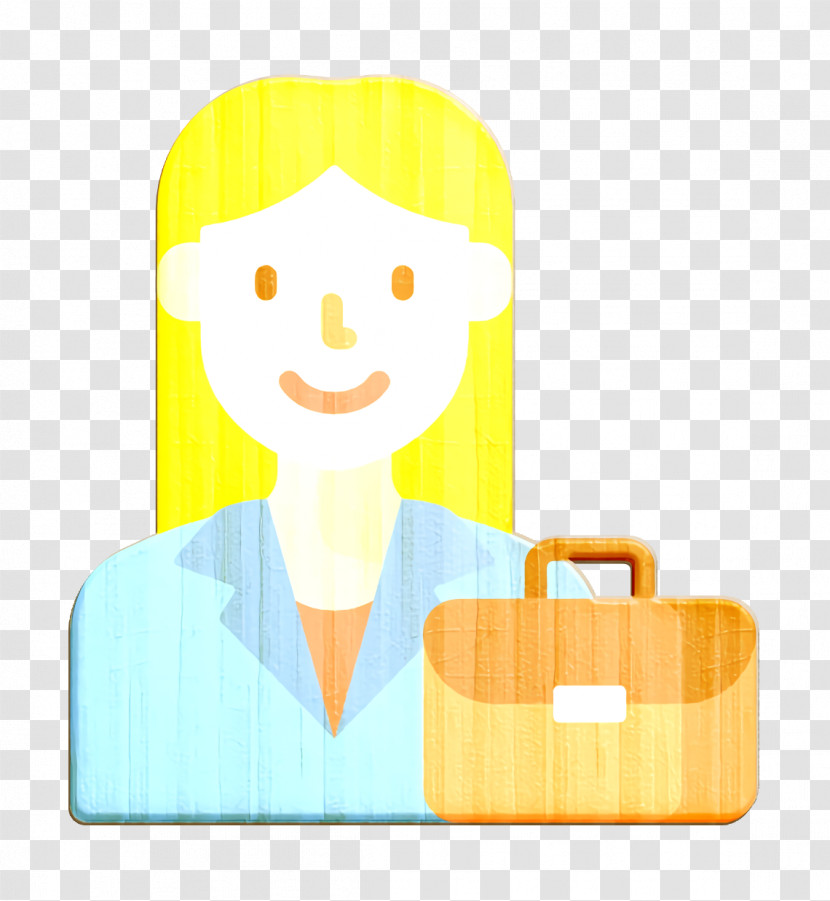 Working Woman Icon Family Life Icon Worker Icon Transparent PNG