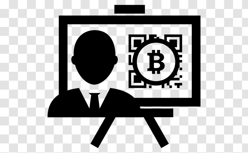 Bitcoin Symbol Cryptocurrency Logo - Black Transparent PNG