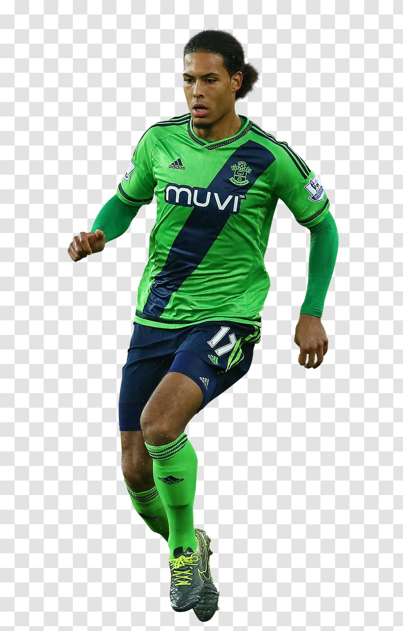 Virgil Van Dijk Liverpool F.C. Southampton Soccer Player Football - Uniform - Abloh Transparent PNG
