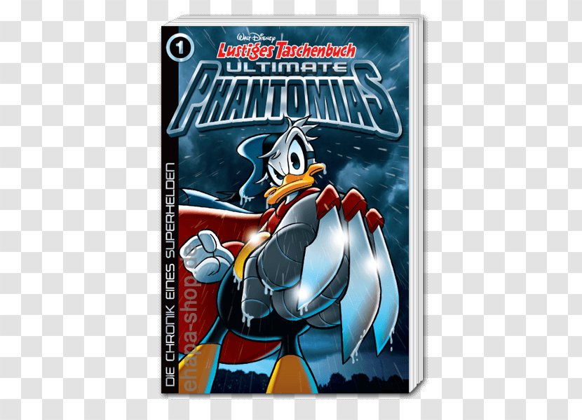Lustiges Taschenbuch Ultimate Phantomias Box Band 1 - Duck Avenger - 6 Mit Figur: Die Chronik Eines Superhelden Mickey Mouse Donald The Walt Disney CompanyMickey Transparent PNG