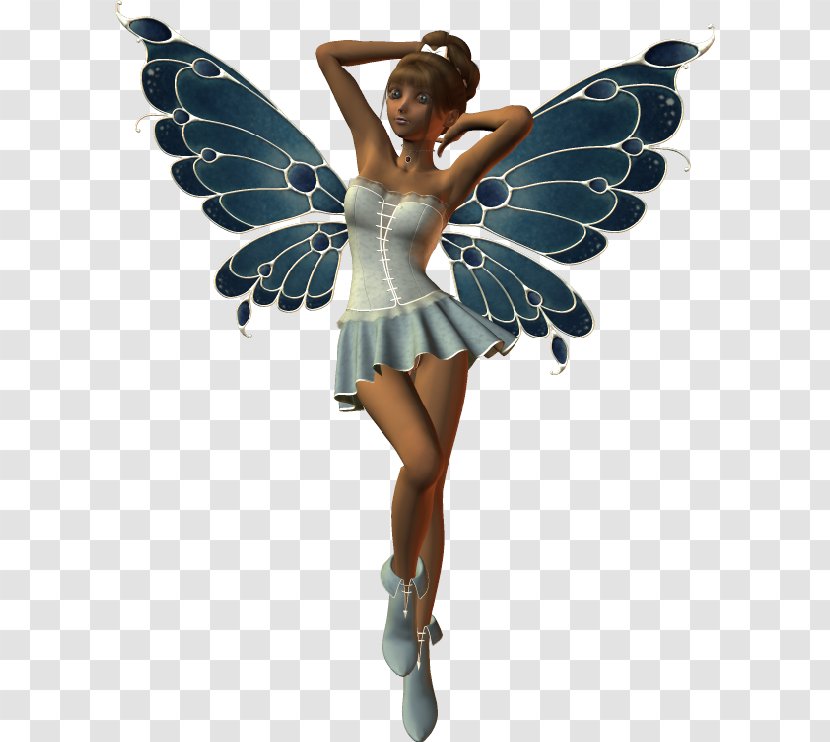 Tinker Bell The Fairy With Turquoise Hair Animaatio Angel - Graphic Fairies Transparent PNG