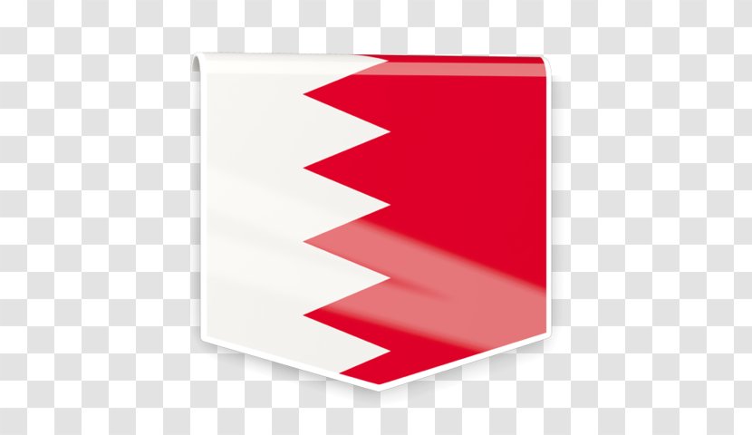 Rectangle Font - Bahrain Flag Transparent PNG