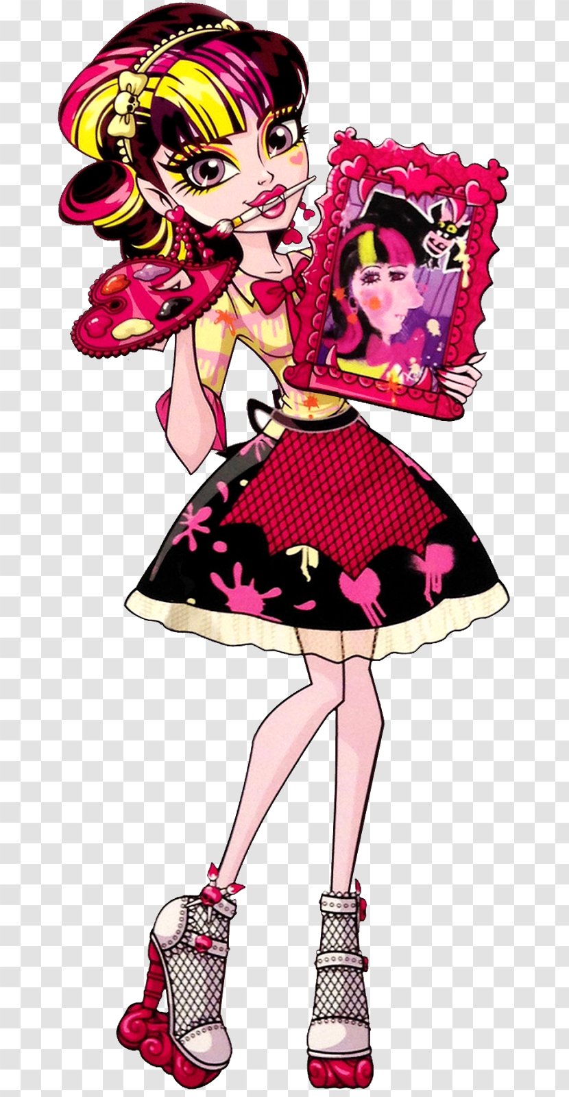 Monster High Doll Toy Frankie Stein - Heart - Olivia Wilde Transparent PNG