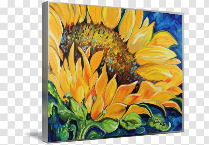 Common Sunflower Watercolor Painting Acrylic Paint Art Transparent PNG