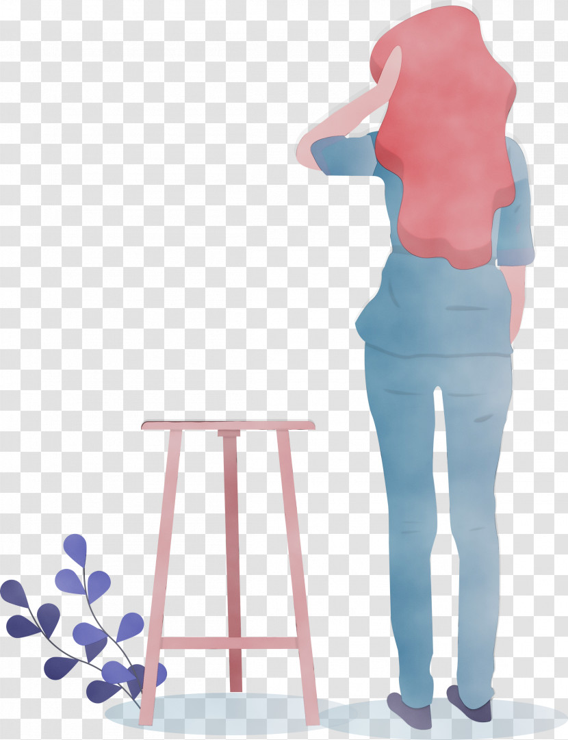 Standing Stool Bar Stool Furniture Sitting Transparent PNG