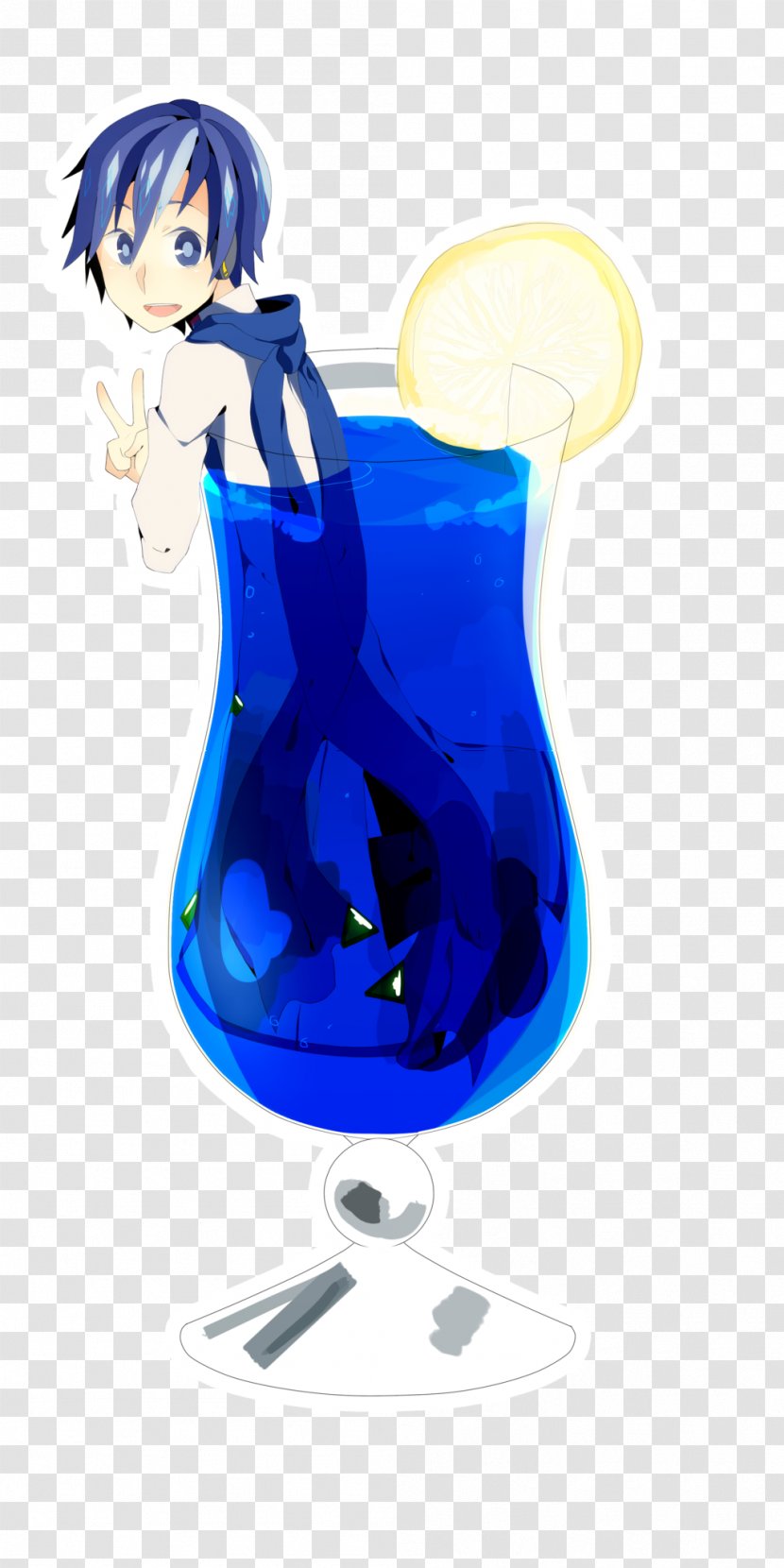 Stemware Alcoholic Drink Cobalt Blue - Alcoholism - Design Transparent PNG