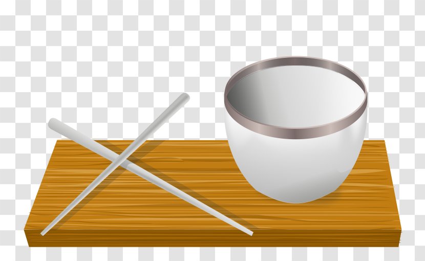 Chopsticks Bowl Chinese Cuisine Tableware Clip Art - Coffee Cup - Rice Transparent PNG