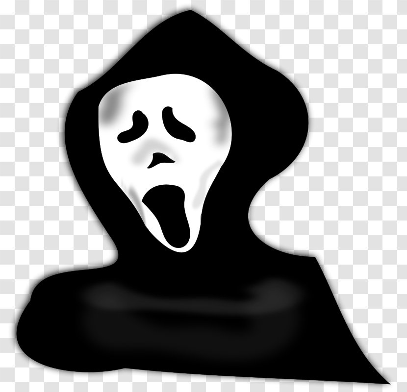 Ghost Halloween Clip Art - Head Transparent PNG