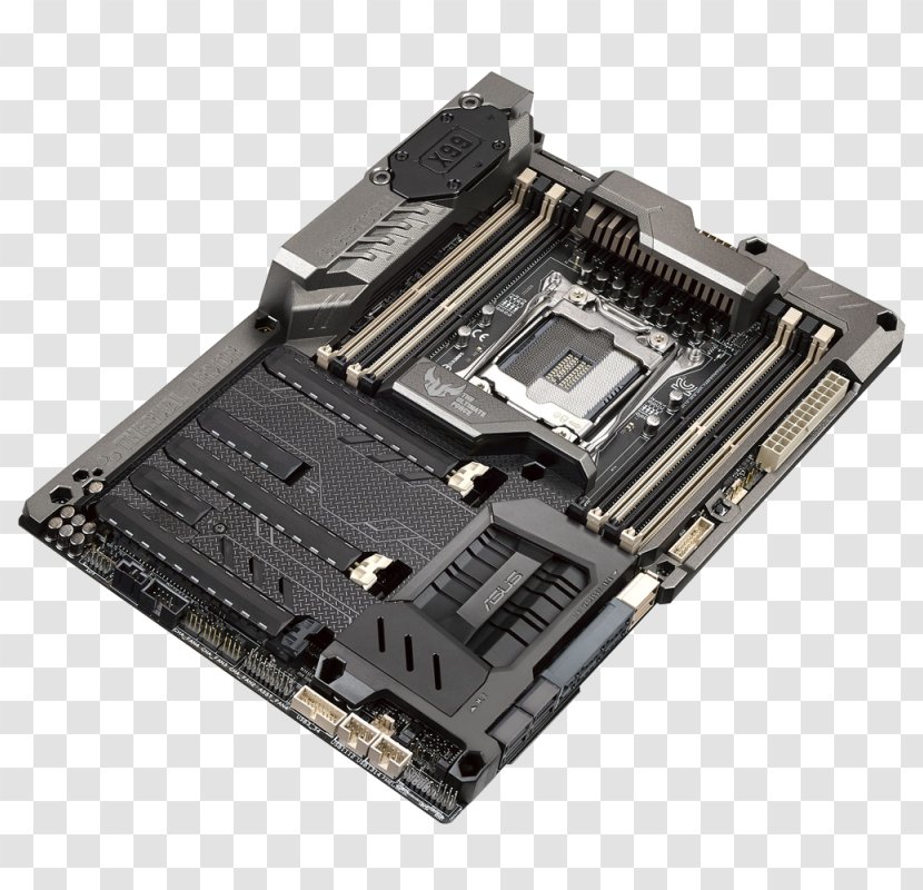 Motherboard Flash Memory CPU Socket LGA 2011 ASUS - Atx - Computer Transparent PNG