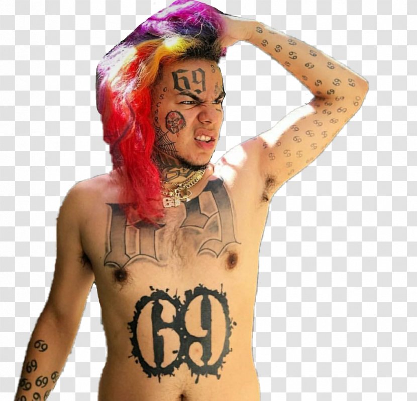 6ix9ine GOTTI YouTube DAY69 Lyrics - Silhouette - Youtube Transparent PNG