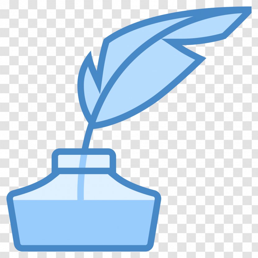 Paper Quill Chimay Blue Clip Art - Writer Transparent PNG