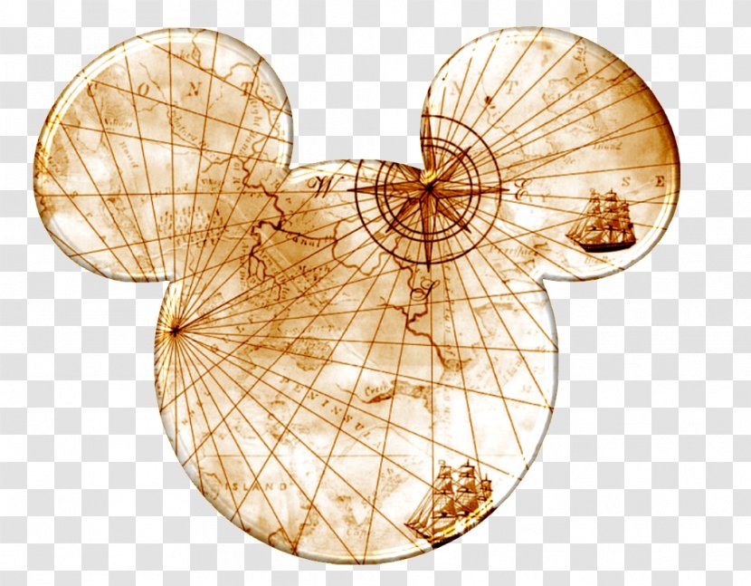 Mickey Mouse Minnie The Walt Disney Company Map - Pirate Transparent PNG
