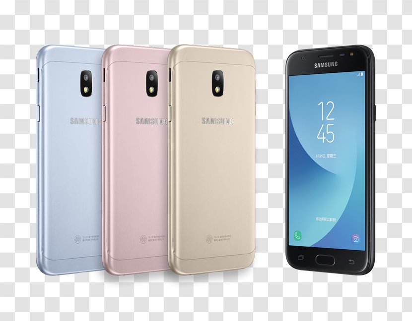 Samsung Galaxy J3 (2016) J5 (2017) J7 Pro - Smartphone Transparent PNG