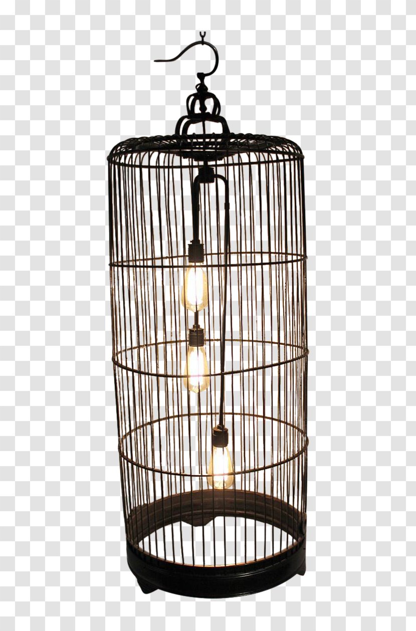 Product Design Light Fixture Ceiling - 4k Resolution - Bamboo Bird Cage Transparent PNG