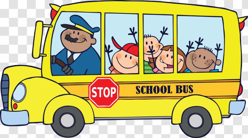 School Bus Cartoon Clip Art - Driver Rating Cliparts Transparent PNG