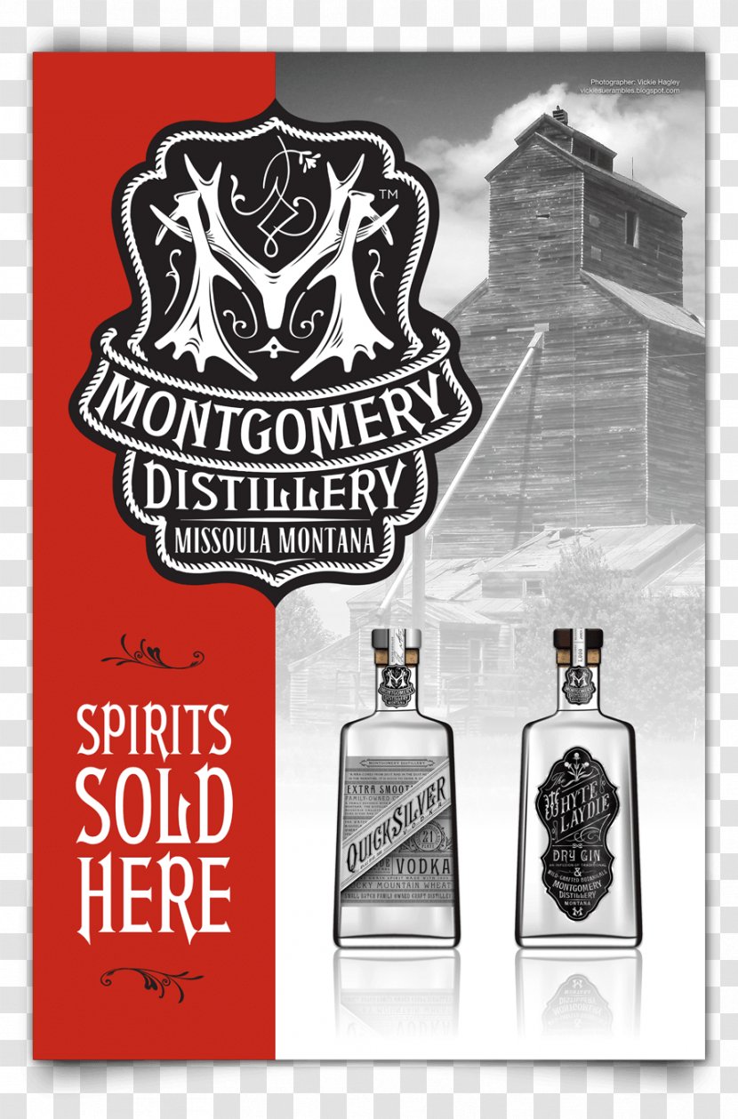 Liqueur Distilled Beverage Montgomery Distillery Gin Bottle Shop - Design Transparent PNG