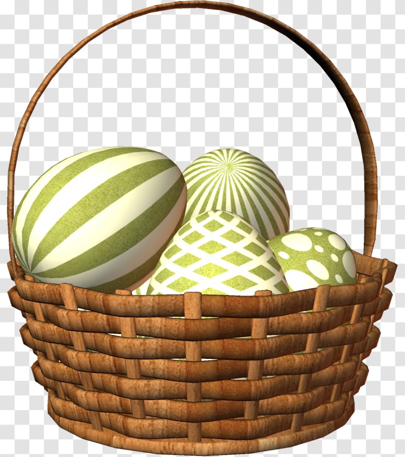 Basket Clip Art Easter Egg Transparent PNG