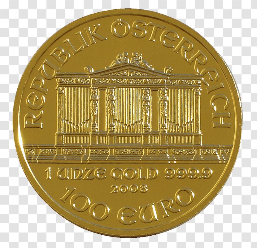 Vienna Philharmonic Bullion Coin Gold - Silver - Austrian Transparent PNG