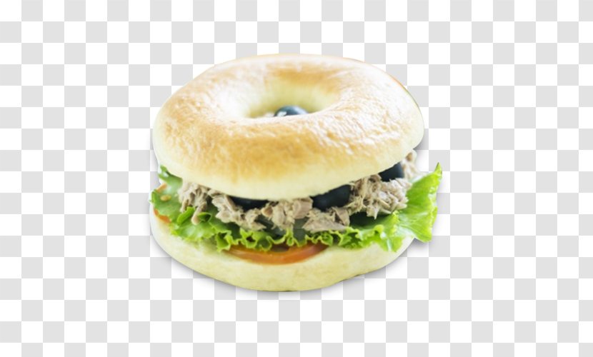 Bagel Salmon Burger Pan Bagnat Tuna Fish Sandwich BLT - Mayonnaise Transparent PNG