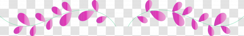 Pink M Font Petal Close-up Line Transparent PNG