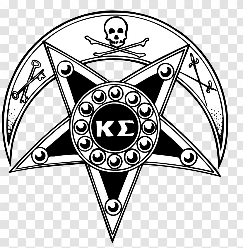 Tennessee Technological University Of North Dakota Kappa Sigma Fraternities And Sororities Virginia - Black White - Badges Transparent PNG