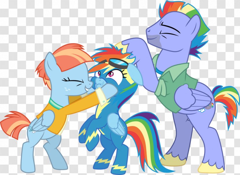 Rainbow Dash Twilight Sparkle Princess Luna Parental Glideance My Little Pony - Flower - Friendship Is Magic Season 7 Transparent PNG