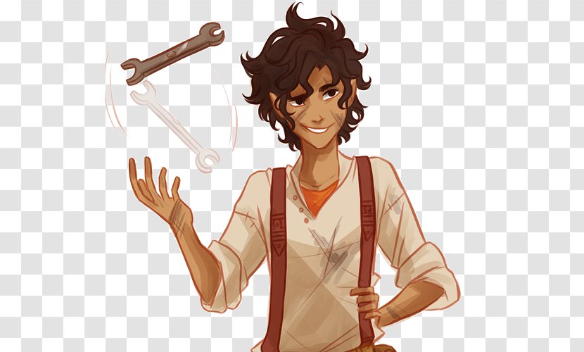 Percy Jackson Hephaestus The Blood Of Olympus Annabeth Chase Leo Valdez - Flower Transparent PNG