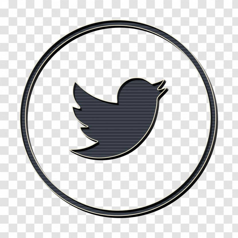 Social Media Logo - Perching Bird - Raven Transparent PNG