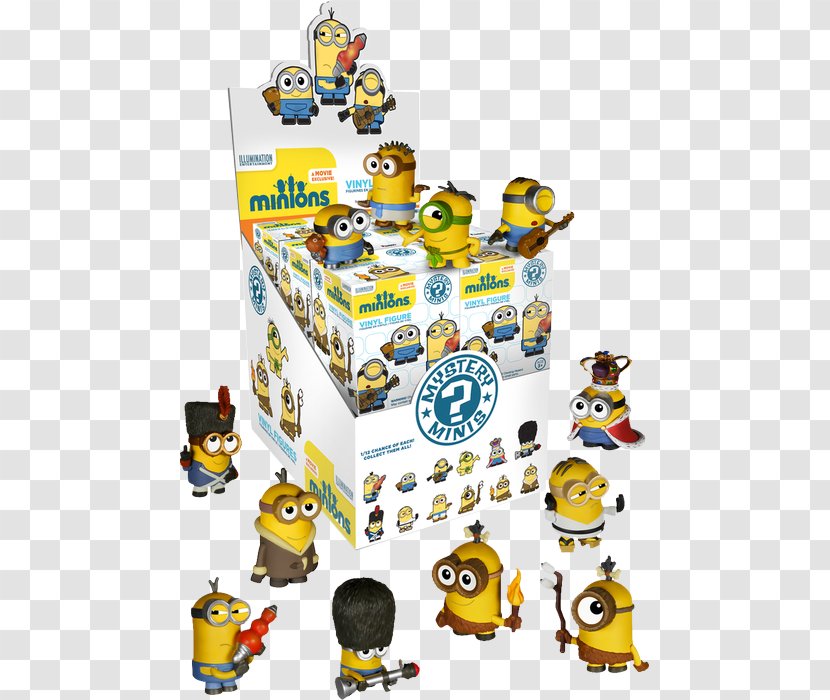 Action & Toy Figures Phil The Minion Funko Minions - Blind Bags Toys Box Transparent PNG
