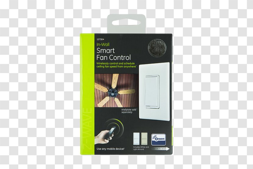 Z-Wave Dimmer Fan Home Automation Kits Wireless - Ceiling Fans Transparent PNG