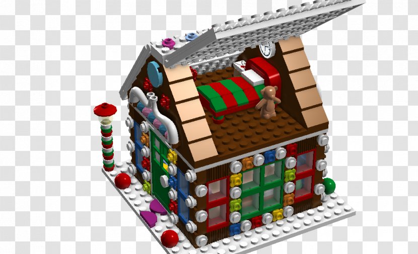 Gingerbread House Toy Transparent PNG