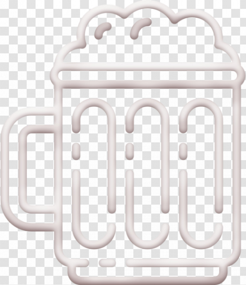 Gastronomy Line Craft Icon Pub Icon Jar Of Beer Icon Transparent PNG